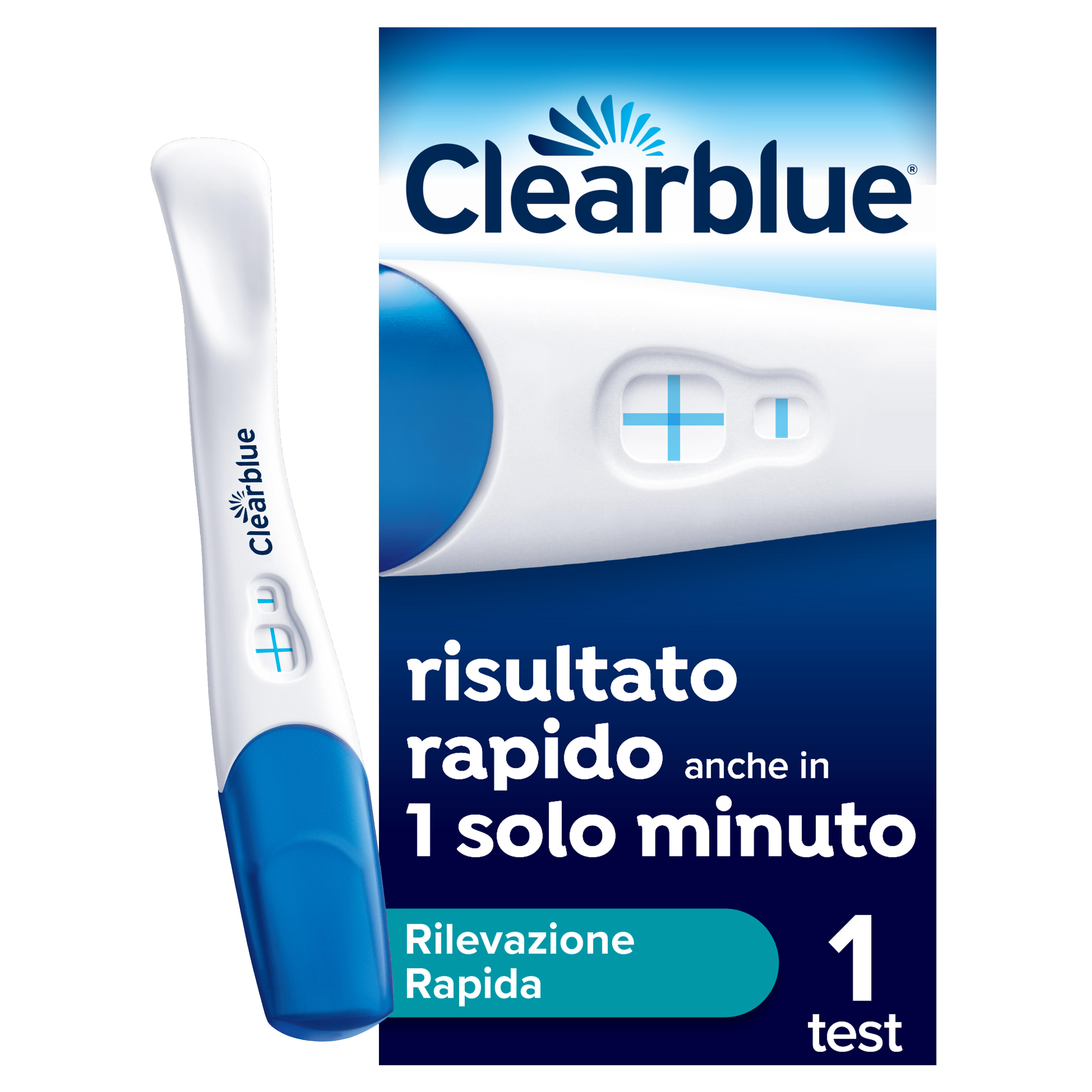 Clearblue Test di Gravidanza Rilevazione Rapida 1 pezzo